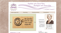 Desktop Screenshot of cbo-conseil.com