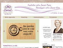 Tablet Screenshot of cbo-conseil.com
